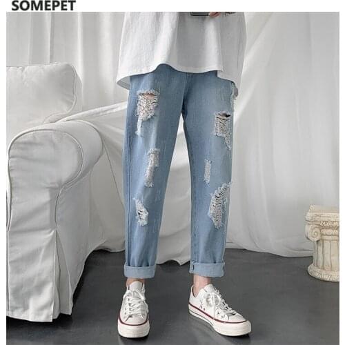 Мужские модные джинсы Somepet China At AliExpress