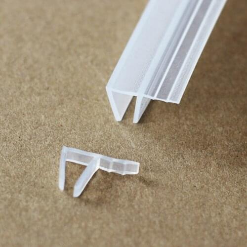 6mm Glass Silicone Seals Strip Shower Stall Door Window Balcony Seals 2.06m 2.95m F