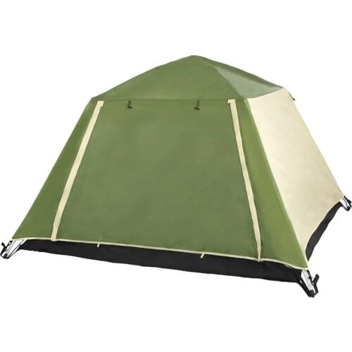 Outdoor Camping Tent Aluminum Pole Double Layer Fast Opening Double Person Tent Ultra Light Waterproof Automatic Tent