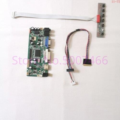 For A089SW01 V.0/V.1 8.9" laptop LCD panel M.NT68676 screen controller drive board DVI VGA LVDS 40Pin WLED 1024*600 DIY kit