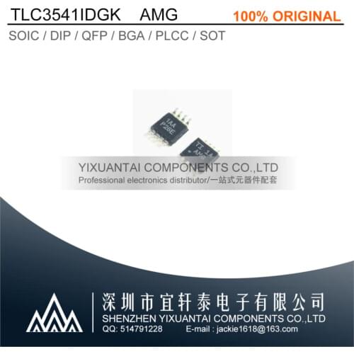 1pcs/lot 2pcs/lot 5pcs/lot Free shipping 100% original TLC3541IDGK TLC3541 3541 AMG MSOP8