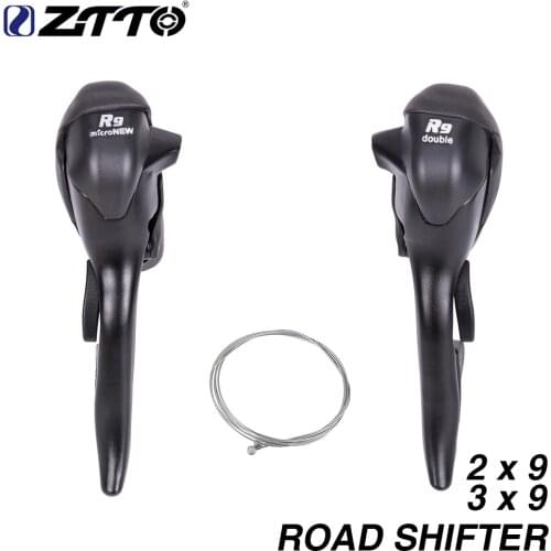 MICRONEW Double 9 Speed 2*9 3*9 Road Bike Shifter Brake Levers For parts Road Shifter Set