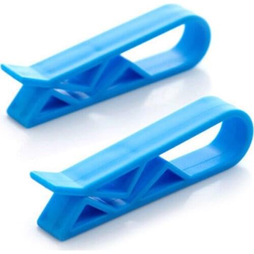 2PCS Universal Trash Bag Fixed Clip Wastebasket Rubbish Bin Garbage Can Clamp Fixed Clip Lock Holder Organizer Clip Random Color