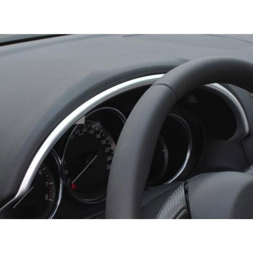 Auto Car Instrument Dashboard Panel Trim Cover Strip Molding Fit For Mazda CX-5 CX5 Car Styling