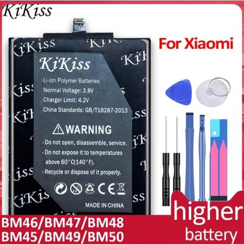 For XiaoMi Battery BM46 BM45 BM47 BM48 BM49 BM50 For Xiao mi Redmi Note3 Note 3 Pro Note 2 Redmi3 PRO 3S 3X 4X Mi Max Max2