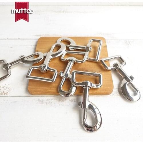 DIY Dog leash manufacturer environmental Silver 3.0 metal Metal Clasps Dog Clasp Metal Hook Hardware Dog clip Hook buckle PK-30S