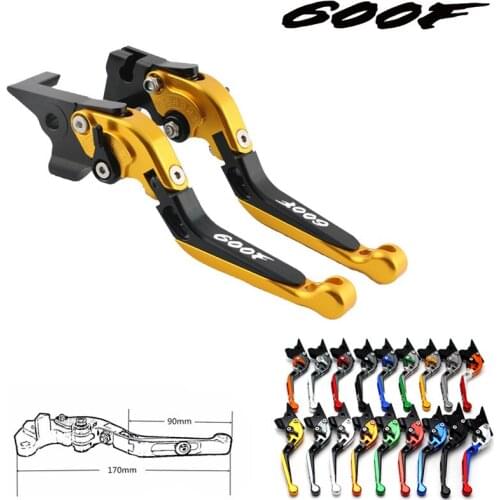 For Honda CBR600F CBR 600F 600 F 2011-2014 2013 2012 CNC Motorcycle Adjustable Folding Extendable Clutch Brake Levers Hot Sale
