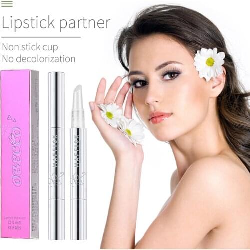 MAFFICK Lipstick Raincoat Non-stick Cup Non-fading Umbrella Moisturizing Waterproof Lip Stick Lip Makeup Lip Gloss