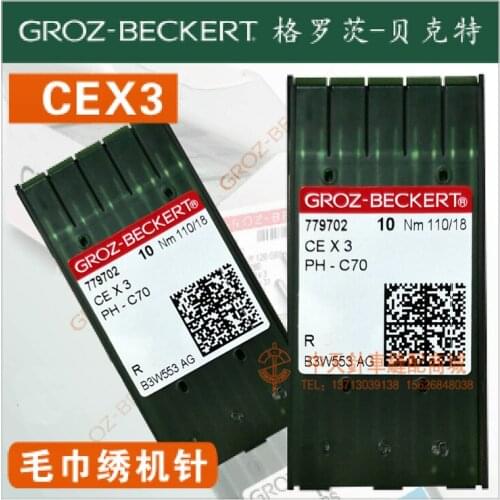 Germany GROZ-BECKERT CE*3 PH-C70 CEx3 Towel Embroidery Machine Needle