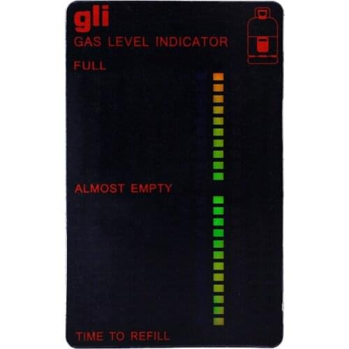 10pcs/lot Propane Butane LPG Fuel Gas Tank Level Indicator Magnetic Gauge Caravan Bottle Temperature Measuring Stick 20% off