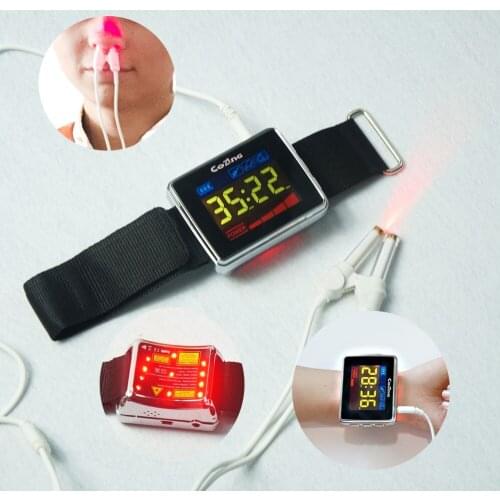 Laser Therapy Watch Chronic Rhinitis Treatment Diabetes Cold Lllt Laser Equipment Hypertension Diabetes