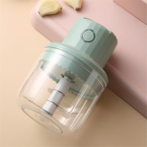 Mini Electric Garlic Grinder Portable Food Press Mincer Seasoning Masher Spice Chopper Kitchen Accessories