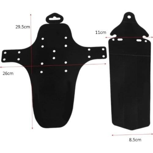 2021 New 2Pcs Bike Bicycle Front Rear Mudguard Fenders Road Cycling Mountain MTB