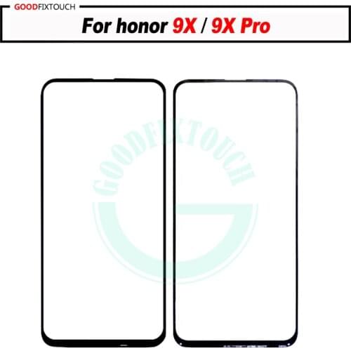 For Honor 9X Front Glass Touch Screen Top Lens LCD Outer Panel Repair For Honor 9X Pro glass