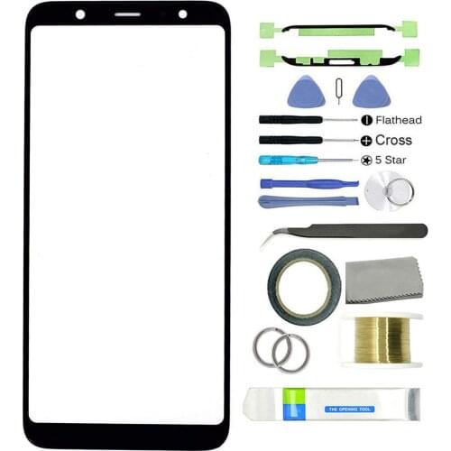 Front Glass Touch Screen Digitizer Replacement Kit for Samsung Galaxy J4 Plus