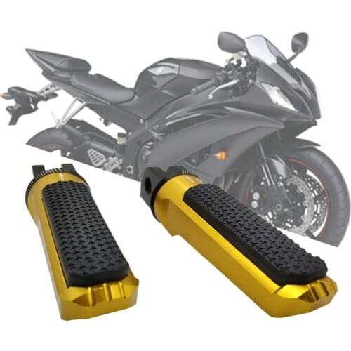 Motorcycle CNC Frontset Aluminum Front Footrest Foot pegs For YAMAHA YZF-R1 02-19 YZF-R6 03-19 YZF-R1M 17-20