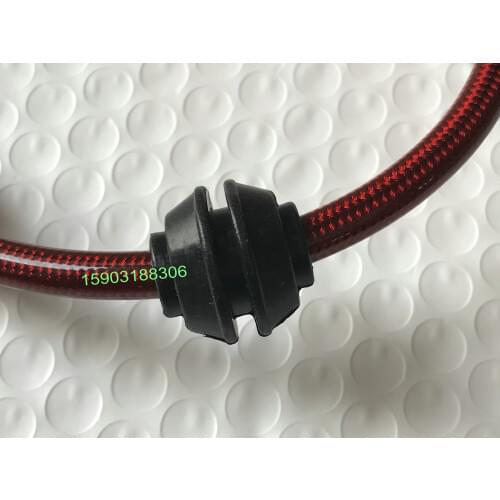 10pcs silicone rubber grommets solid circle for AN3 brake hose