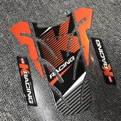 High Quality Tank pad Protector Cover Fish Bone Sticker Decals fit for KTM DUKE