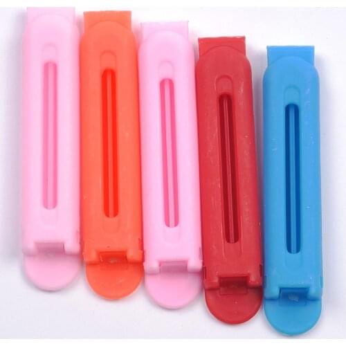 5pcs Moisture Plastic Style Small Bags Sealing Bag Clips Sealer Clamp Plastic Tool Kitchen Accessories