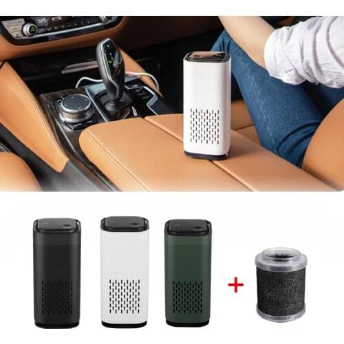 Car Air Purifier Cleaner Negative Ion USB Mini Home Vehicle Air Cleaner Remove Formaldehyde Air Purifier