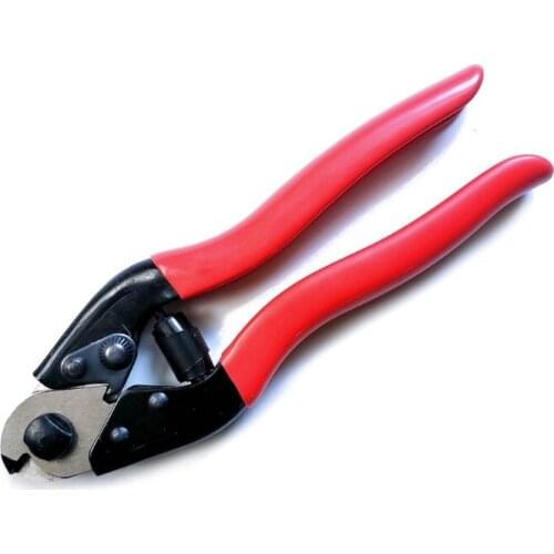 190mm Cable Cutters,Cable Armour Cutter Wire Nippers Wire Rope and Wire Cutters with Soft Grip Handles KX4B