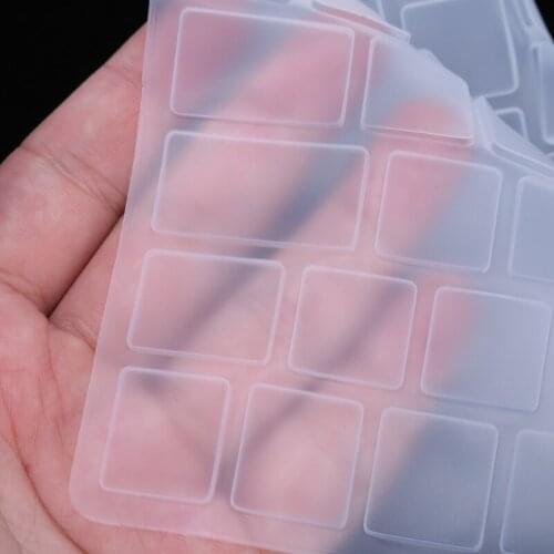 US Version Russian Keyboard Silicone Skin Cover For Apple Macbook Air Pro 13 15