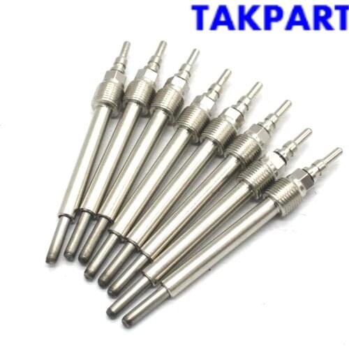 TAKPART FOR 2004-06 FORD 6.0L 6.0 POWERSTROKE GLOW PLUG SET 4C3Z-12A342-AA
