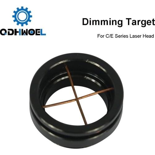 QDHWOEL Laser Path Calibrating Device Light Regulator Alignment Kit For E or C Series Laser Head CO2 Laser Cutting Machine