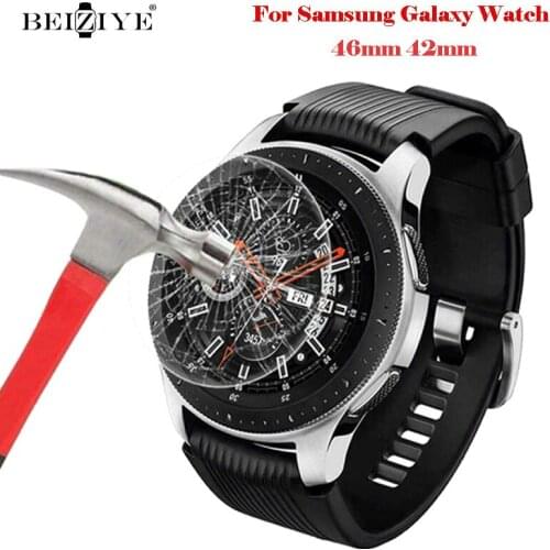Tempered Glass Screen Protector for Samsung Galaxy Watch 46mm 42mm SmartWatch 9h Protective Screen Film Anti Explosion Guard