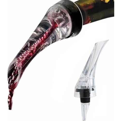 1Pc White Red Wine Aerator Pour Spout Bottle Stopper Decanter Pourer Aerating Wine Pourer Bar Accessories