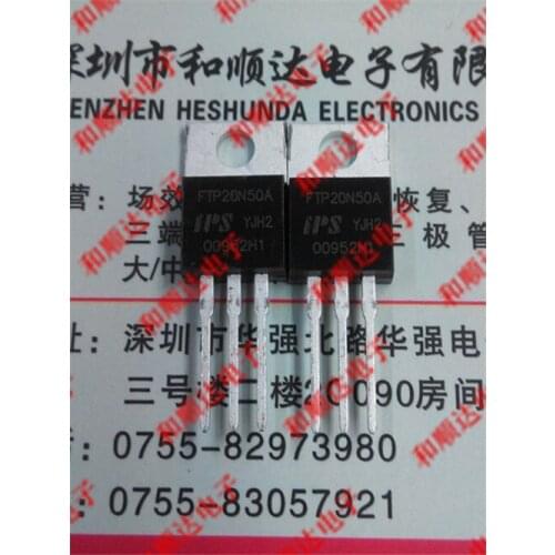 5PCS/ FTP20N50A TO220 TO-220
