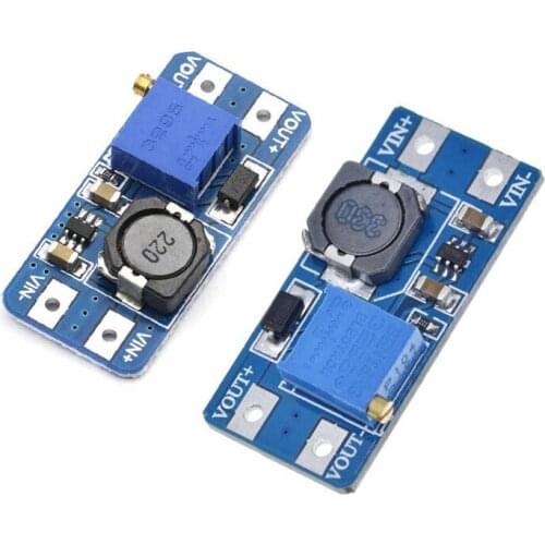 5PCS MT3608 DC-DC Step Up Converter Booster Power Supply Module Boost Step-up Board MAX output 28V 2A