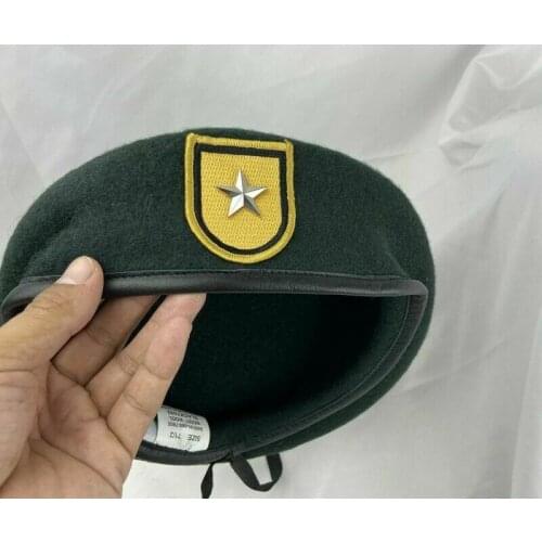 US Army 1th Special Forces Group Green Beret One Star Brigadier General Hat Military Store