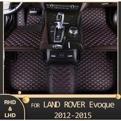 MIDOON Car floor mats for Land Rover Evoque(TWO DOOR) 2012 2013 2014 2015 Custom auto foot Pads automobile carpet cover