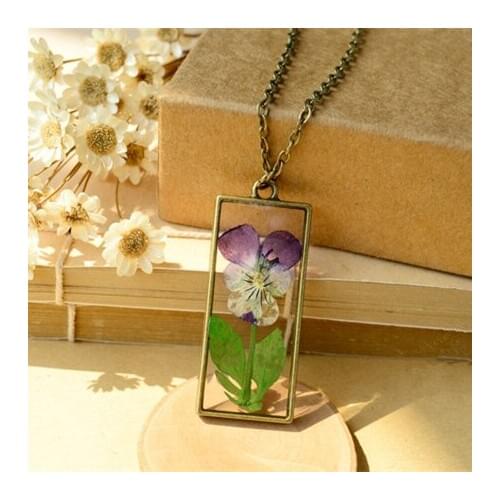 Fashion Necklaces Vintage Flower Pendants New Jewelry Charm Gifts For Girls Women Handmade Accessories Wholesale