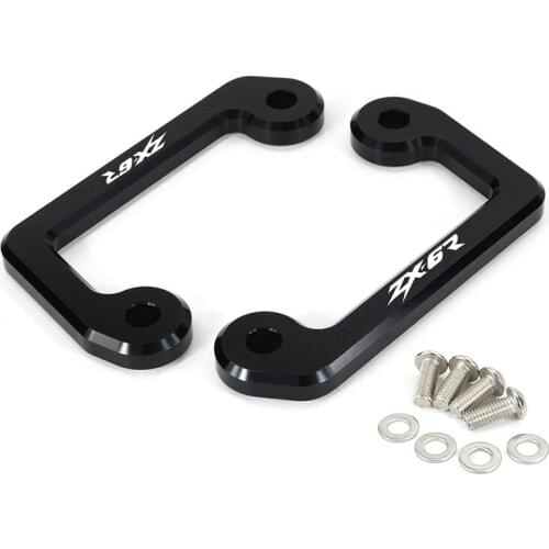 Fit For Kawasaki Ninja ZX-6R 2009-2012 Ninja ZX-6R ZX636 ZX-6R ZX636 ABS CNC Rear Subframe Tie Down Holder Racing Hooks