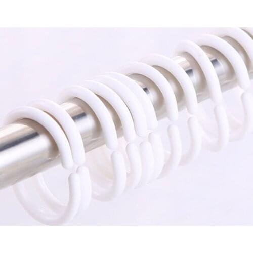 Semi-Transparent Waterproof Shower Curtain Cobblestone Pattern Shower Curtains for Bathroom JW