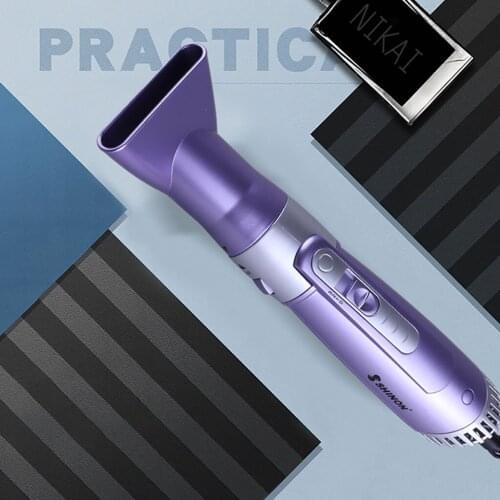 Professional 4 in 1 Multifunction Hair Dryer Curler Curling Straightener Comb Iron Brush Electric Styling Tools Travel Machine