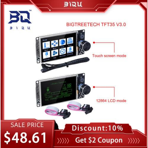 BIGTREETECH TFT35 V3.0 Touch Screen with WIFI 12864 LCD Display Mode Panel For SKR V1.4 SKR V1.3 SKR Pro Ender 3/5 3D Printer