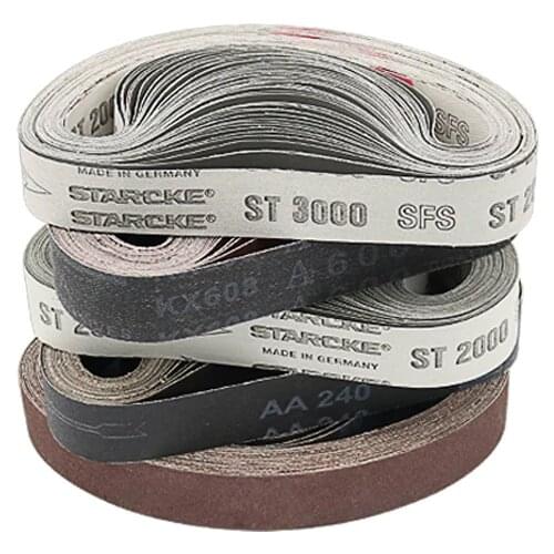 5pcs Sandpaper Abrasive belt For sharpener Grinding machine size 533*30mm