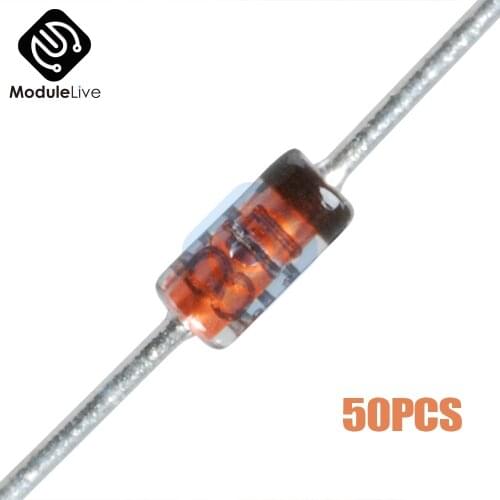 50pcs 1N914 DO-35 High Conductance Fast Diode High Quality
