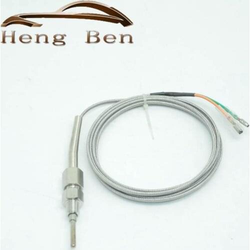 Exhaust gas Temp sensor 2m EGT K Type Thermocouple Probe Exhaust Temperature Sensors Threads Exhaust Temp Sensor