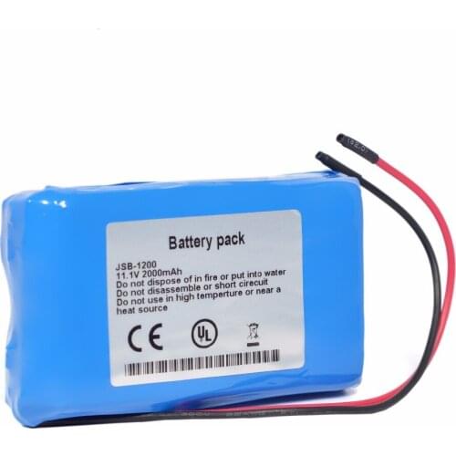 For JYM JSB-1200 Battery Replacement JYM JSB-1200 Infusion Pump Battery 11.1V 2000mAh