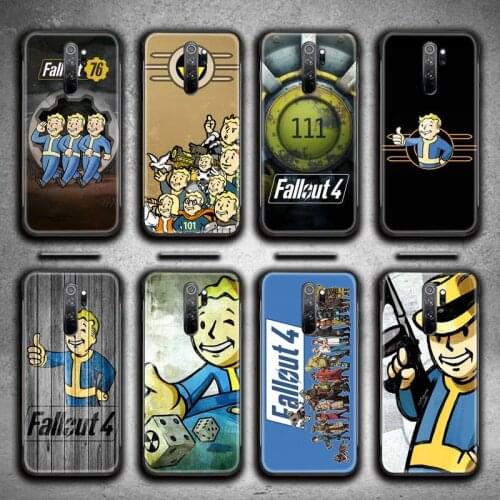 Isle Studios game Fallout 4 Phone Case for Redmi 9A 8A 7 6 6A Note 9 8 8T Pro Max Redmi 9 K20 K30 Pro