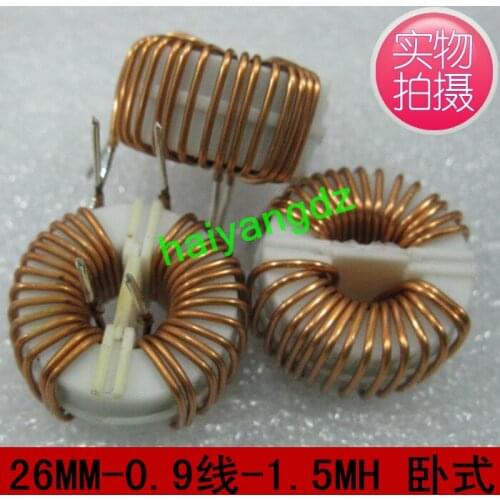 3pcs/26mm 1.5MH 0.9 Line Choke coil 22*14*8mm Common mode inductors Filter inductance Horizontal
