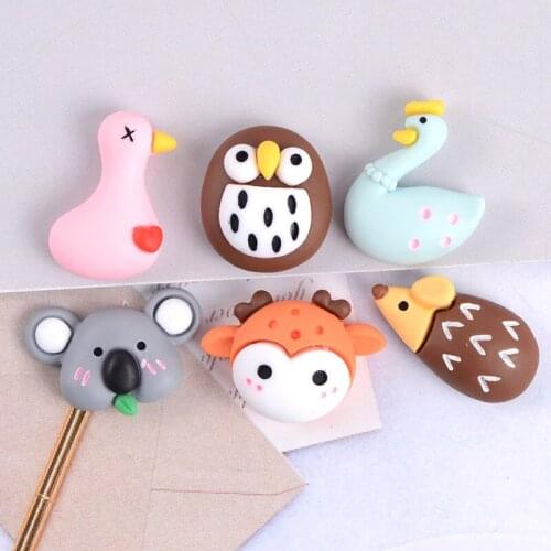 Animal Series Koala Fridge Magnet, Pink Swan Fridge Magnet, Cute Owl Blackboard Sticker