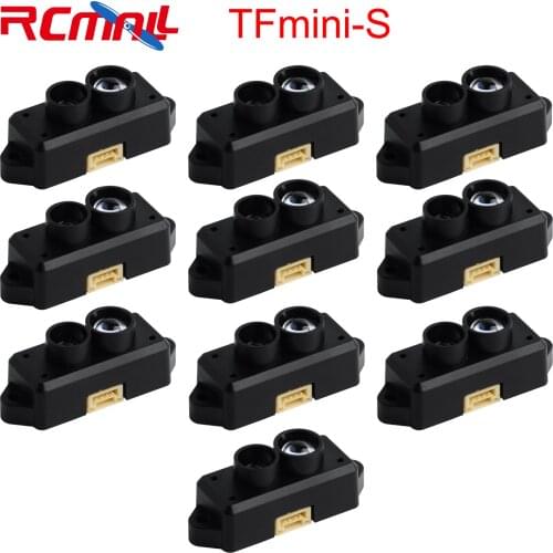 10PCS TFmini-S Lidar Range Finder Sensor Module TOF Single Point Micro Ranging UART & IIC 0.1-12m (Upgrade Version of TFmini)