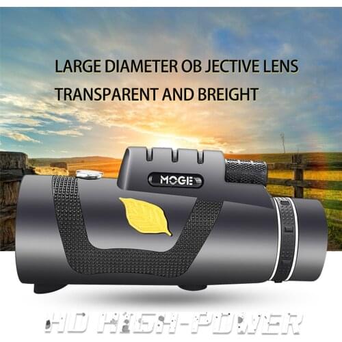 Monocular Telescope Powerful Monocular Telescope 12x50 With Smart Phone Holder Suitable For Hiking Camping Equipment Tourism