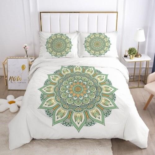 Duvet Cover Set Bedding Sets Flower Comforther Cases Quilt Covers Pillow shams 3D Bohemia Life Queen Twin Single Size Bed Linen