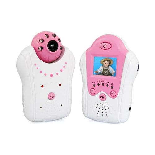 Portable 2.4Ghz Wireless Baby Monitor 1.5 inch LCD Display
